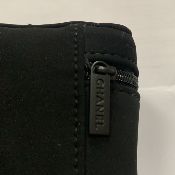 AUTHENTIC TRIO; Chanel Black Jewelry Box - Billfold & Plastic Chanel Cover - Picture 6 of 9